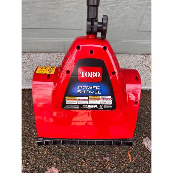 Toro Power Shovel 12 in. Single stage Electric Snow Blower Tool Only - Picture 2 of 4